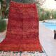 Berber rug Moroccan vintage Atlas