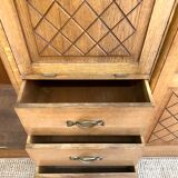 Asymmetrical cabinet
