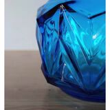 Bouteille belge bleu vif avec bouchon