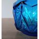 Bouteille belge bleu vif avec bouchon