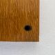 Scandinavian wall-mounted bookcase attributed to Poul Cadovius – 5 wooden shelves