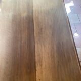 Small walnut console from the Art Deco period
