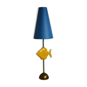 Lampe céramique poisson KostKa