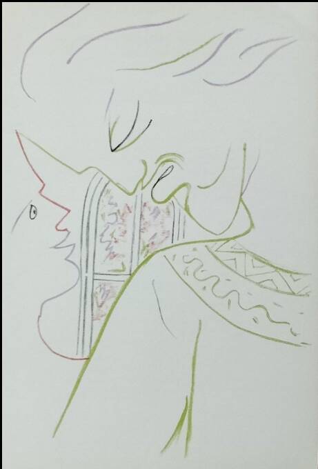 Superbe ensemble de 3 lithographies originales d’après Jean Cocteau.