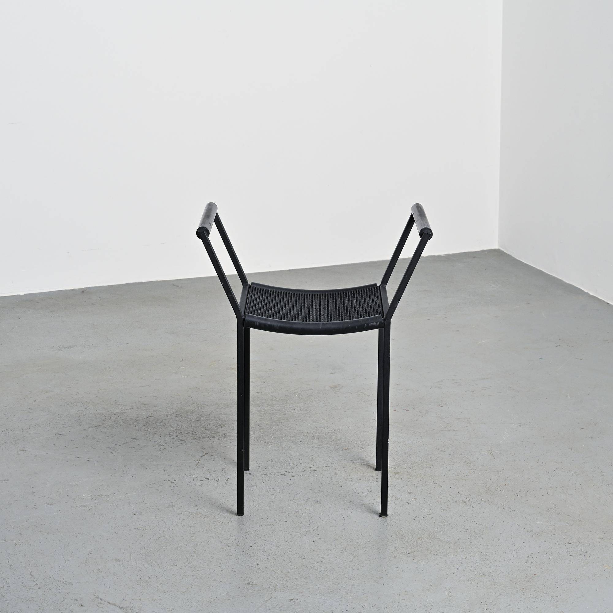 Set of three Millepunte stools by M. Peregalli and S. Calatroni, Italy.