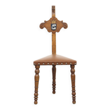 Chaise de hall décorative antique unique