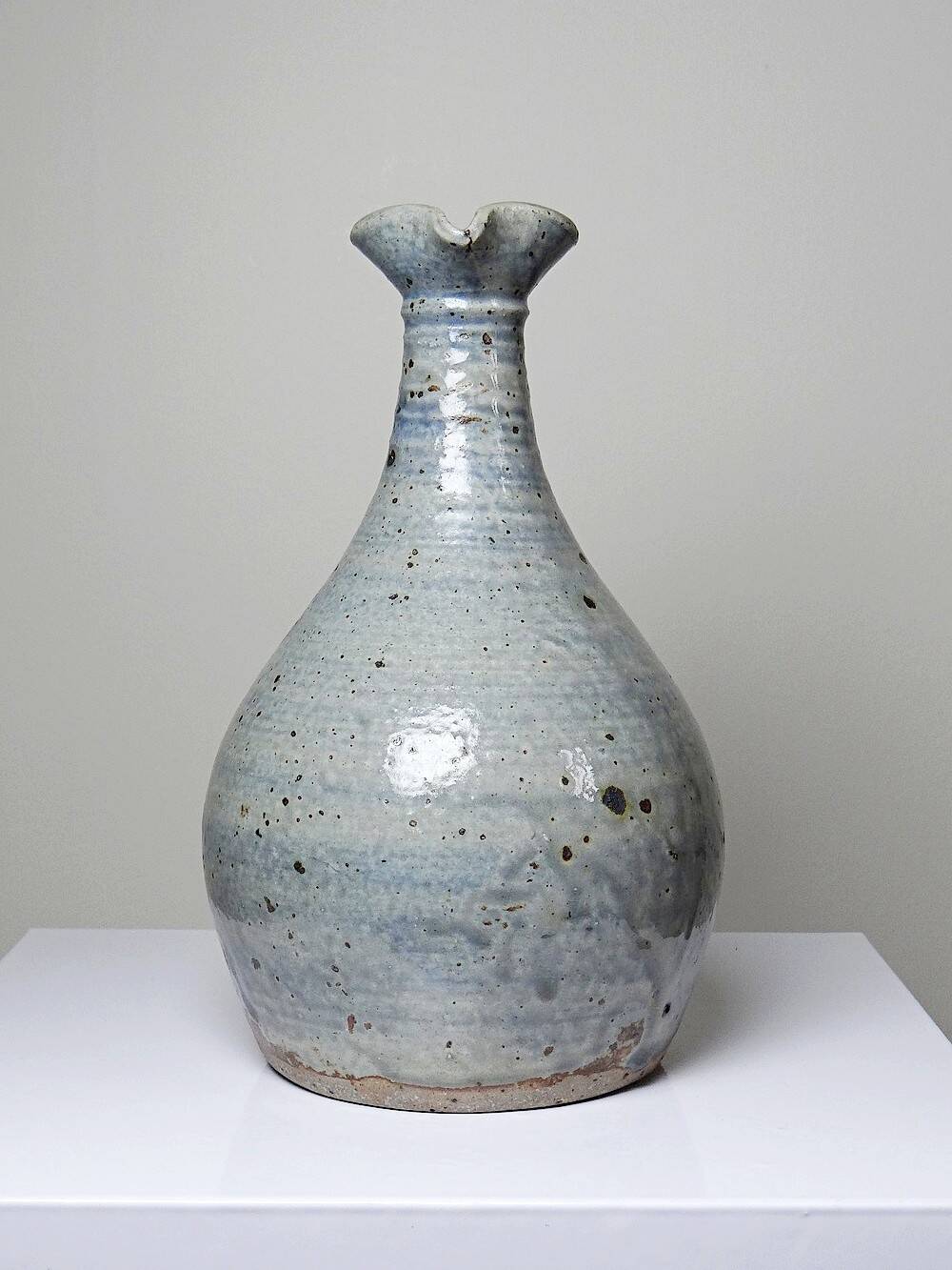 Small carafe, pitcher in vintage hand-turned Migeon La Borne Cher stoneware