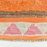Tapis de couloir vintage orange pâle 3x13, 94x381 cm
