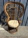 Emmanuelle armchair in rattan