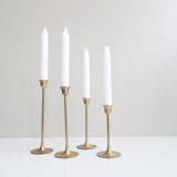 Set de chandeliers en laiton