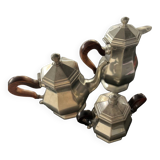 3-piece pewter service from the manor
