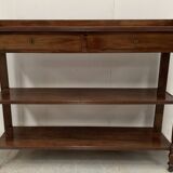 Console Louis Philippe en acajou et placage XIX siècle