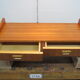 Scandinavian wall shelf in teak