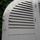 Arched shutters oak louvers H226xW277 4 leaves
