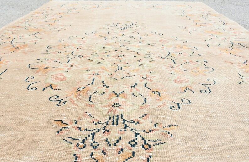 Ancient Anatolian artisanal carpet