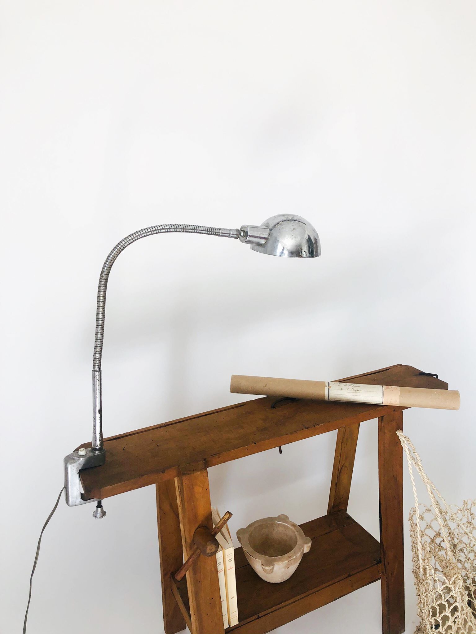 Former wooden child workbench