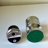 Briquet de table moderniste vintage en métal, Japon