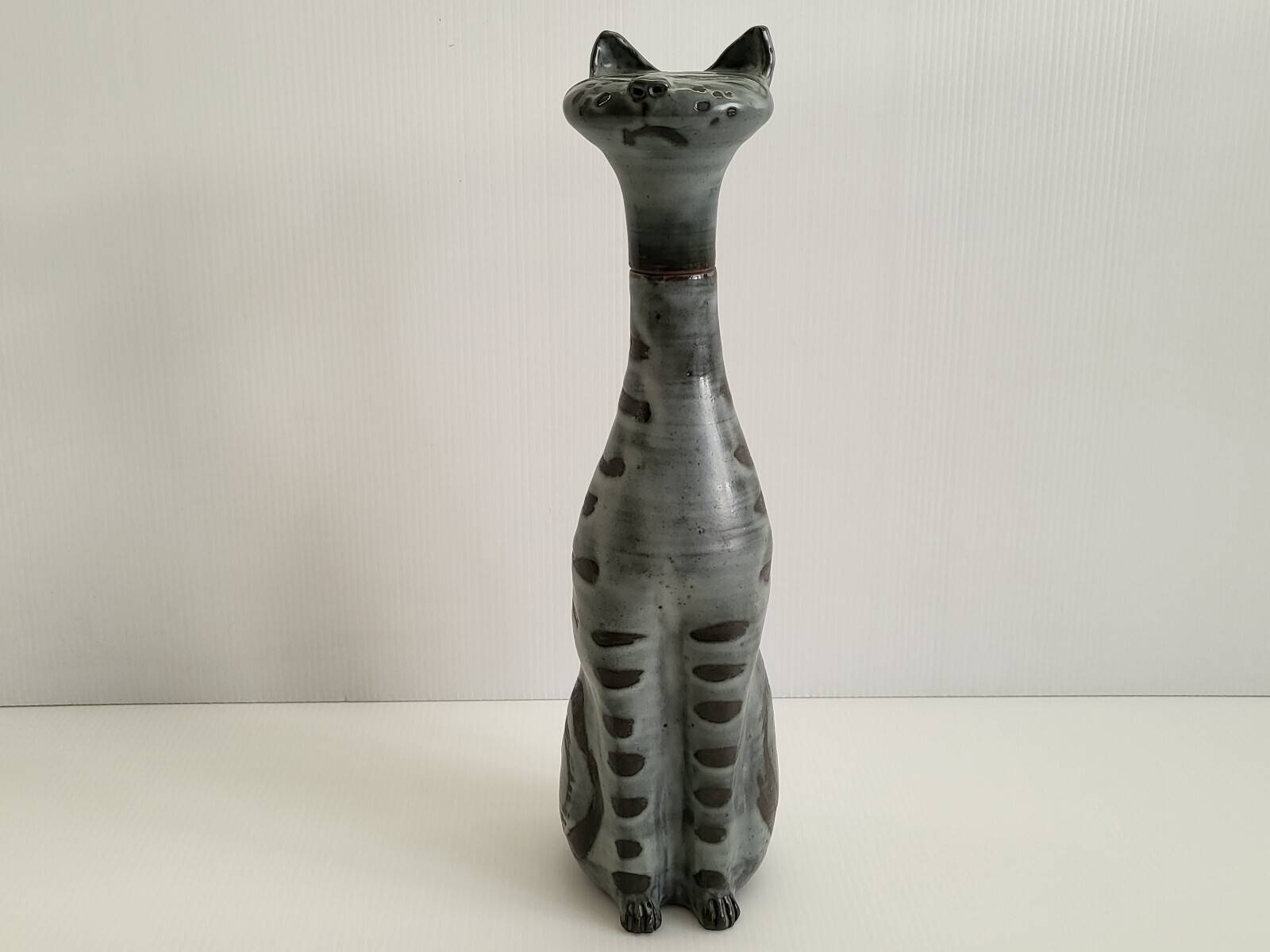 Cat liqueur bottle ceramic 60