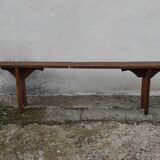 Old oak farmhouse bench