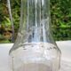 Pair of crystal and pewter jugs
