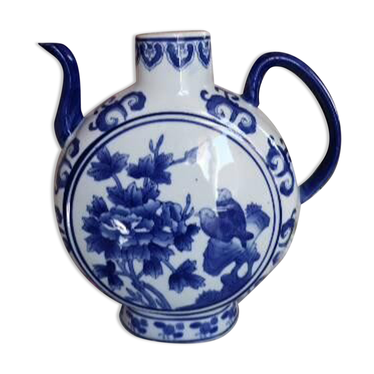 Chinese tea jar from moon bottle