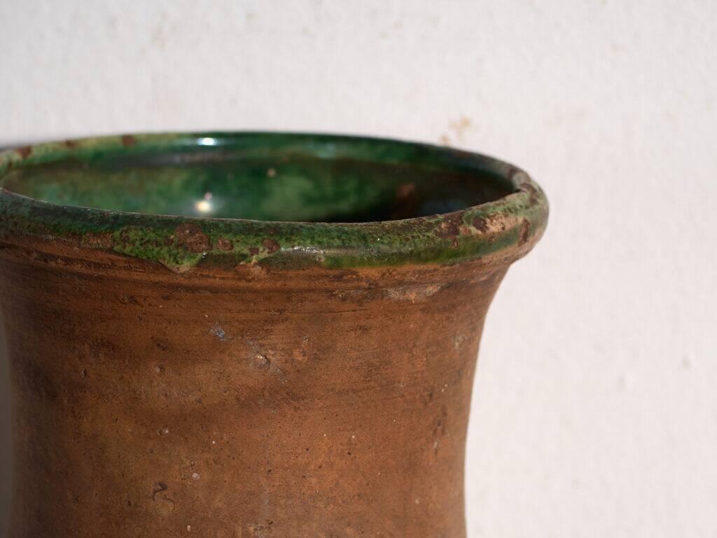 Antique glazed ceramic vase – Central Europe, circa 1920