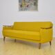 Daybed sofa with fold-out function, 1950s