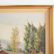 Painting „The Chalet at the Mountain Stream”, Scandinavian design, 1970s