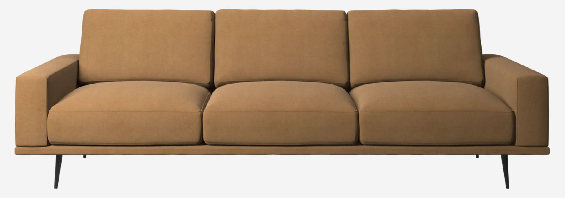 3-seater sofa BoConcept Carlton with ottoman – Vintage style from the 60s/70s