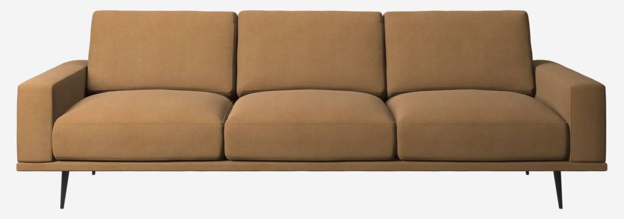 3-seater sofa BoConcept Carlton with ottoman – Vintage style from the 60s/70s