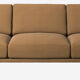 3-seater sofa BoConcept Carlton with ottoman – Vintage style from the 60s/70s