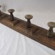 vintage wooden coat rack