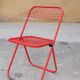 Metal folding chair by Talin editions, years 70