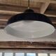 Trio of suspensions in enamelled sheet metal