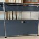 USM Haller chest of drawers in Anthracite Grey