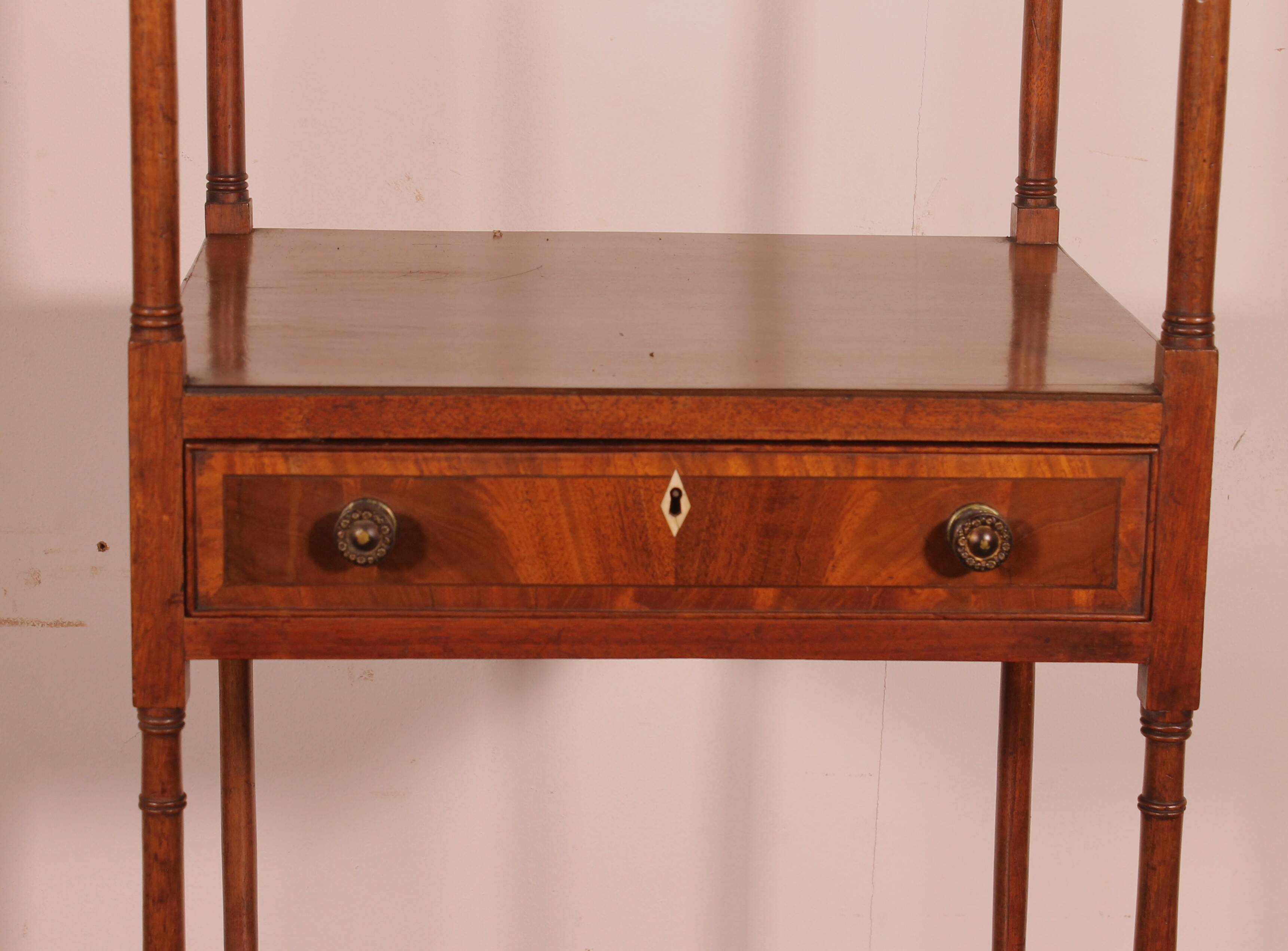 mahogany whatnot shelf circa 1800 George III period