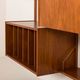 Preben Sorensen shelving unit with vinyl records cabinet for PS System, Randers, Denmark 1960s