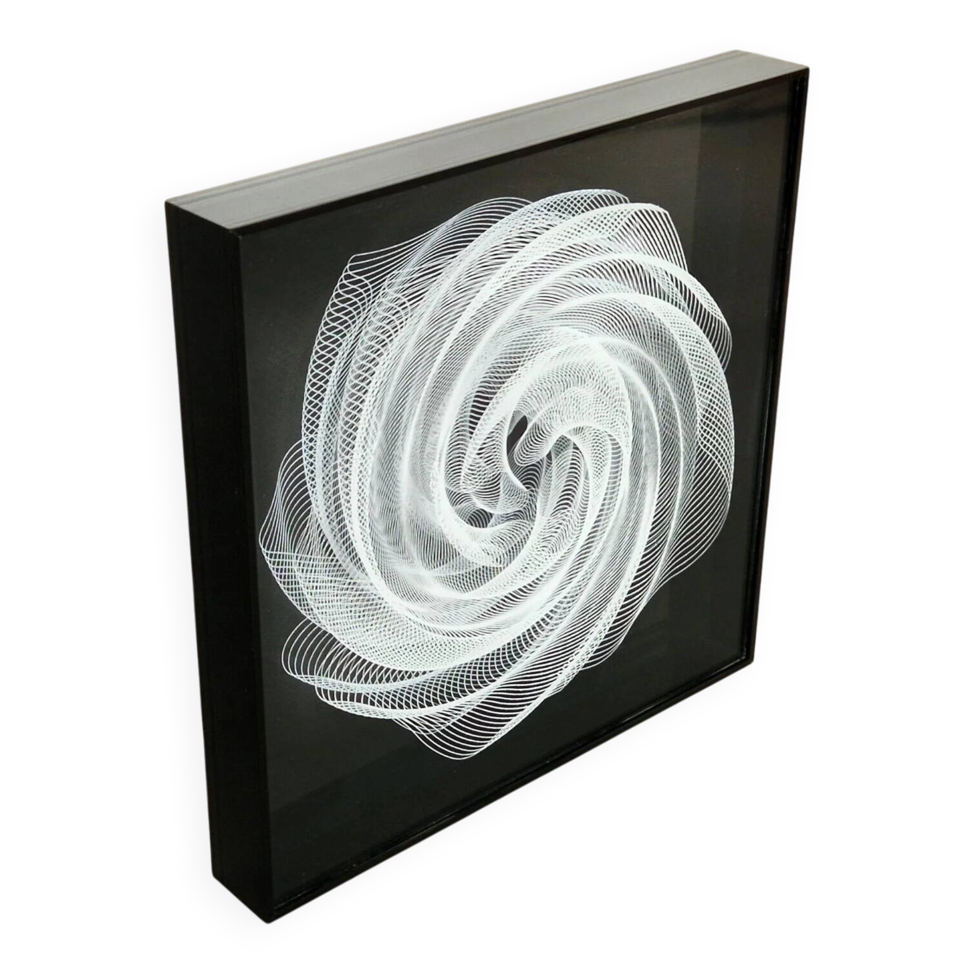 Frank Böttger | Print in box | 1972 computer art