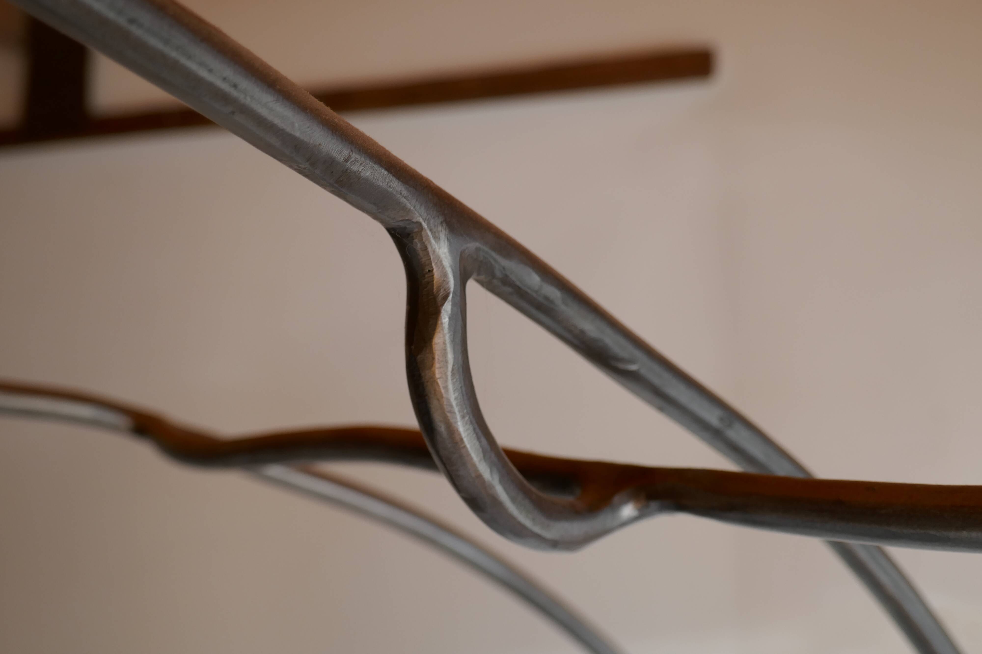 Hat stand – wrought iron art sculpture