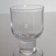 Thick vintage footed glasses