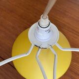 Vintage 3-light pendant light by Le Dauphin circa 1980s