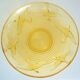 Cup, art deco centerpiece, 1930, pressed glass, molded, signed A.Miguel, albatross