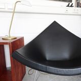 Table lamp by Bankamp Leuchten made of brass and frosted glass