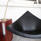 Table lamp by Bankamp Leuchten made of brass and frosted glass