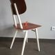 2 vintage Czech wooden chairs, Ton ex Thonet, 1960