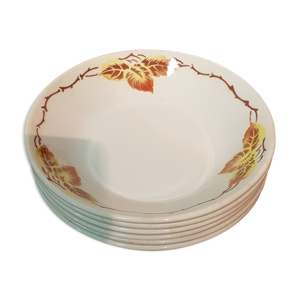 Assiettes moulin des
