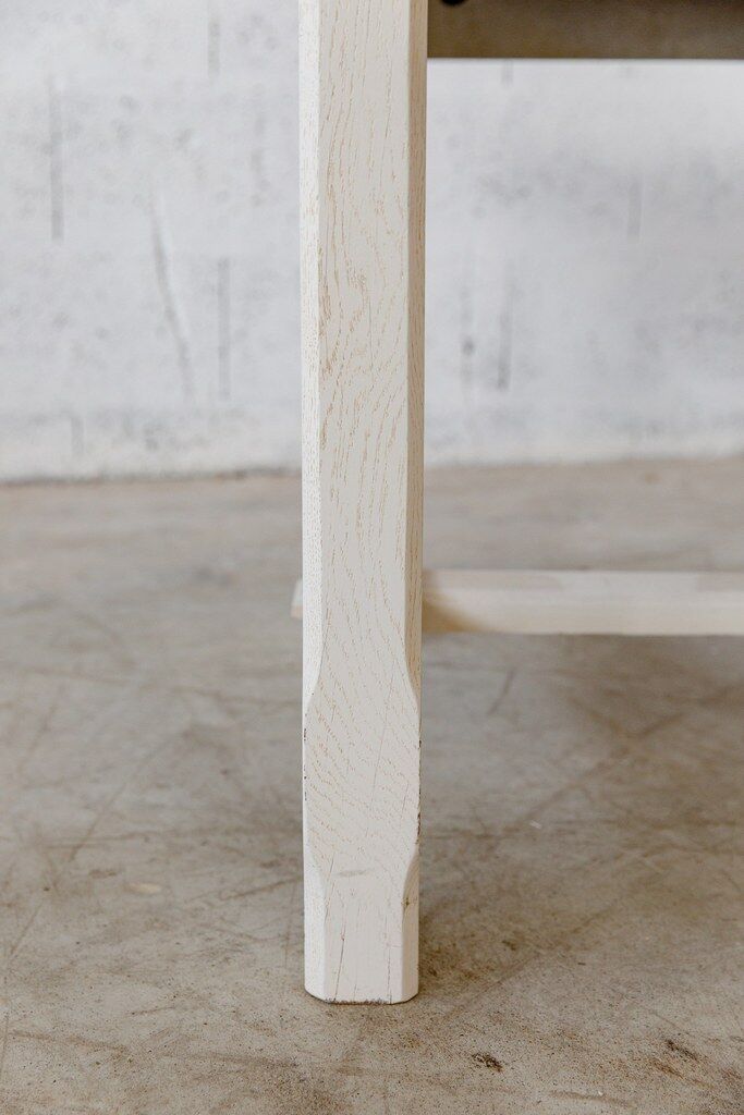 Wooden table solid oak