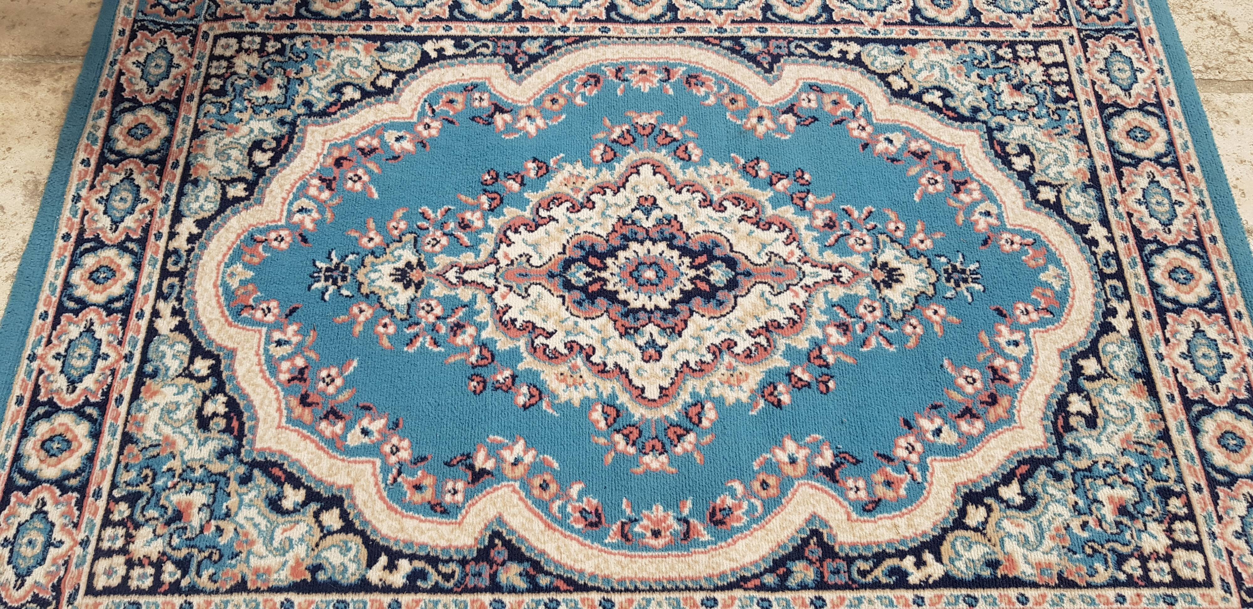 Pure wool oriental rug 116x162cm