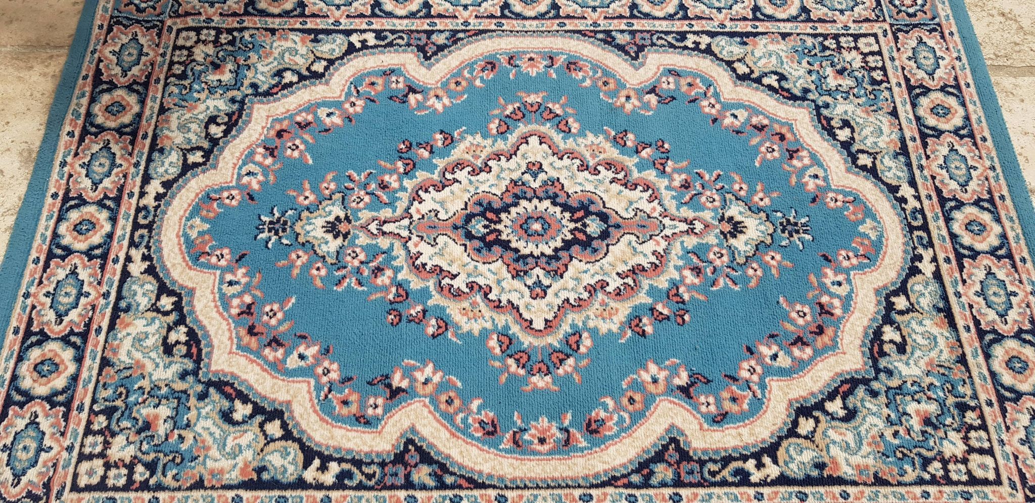 Tapis d'orient pure laine 116x162cm