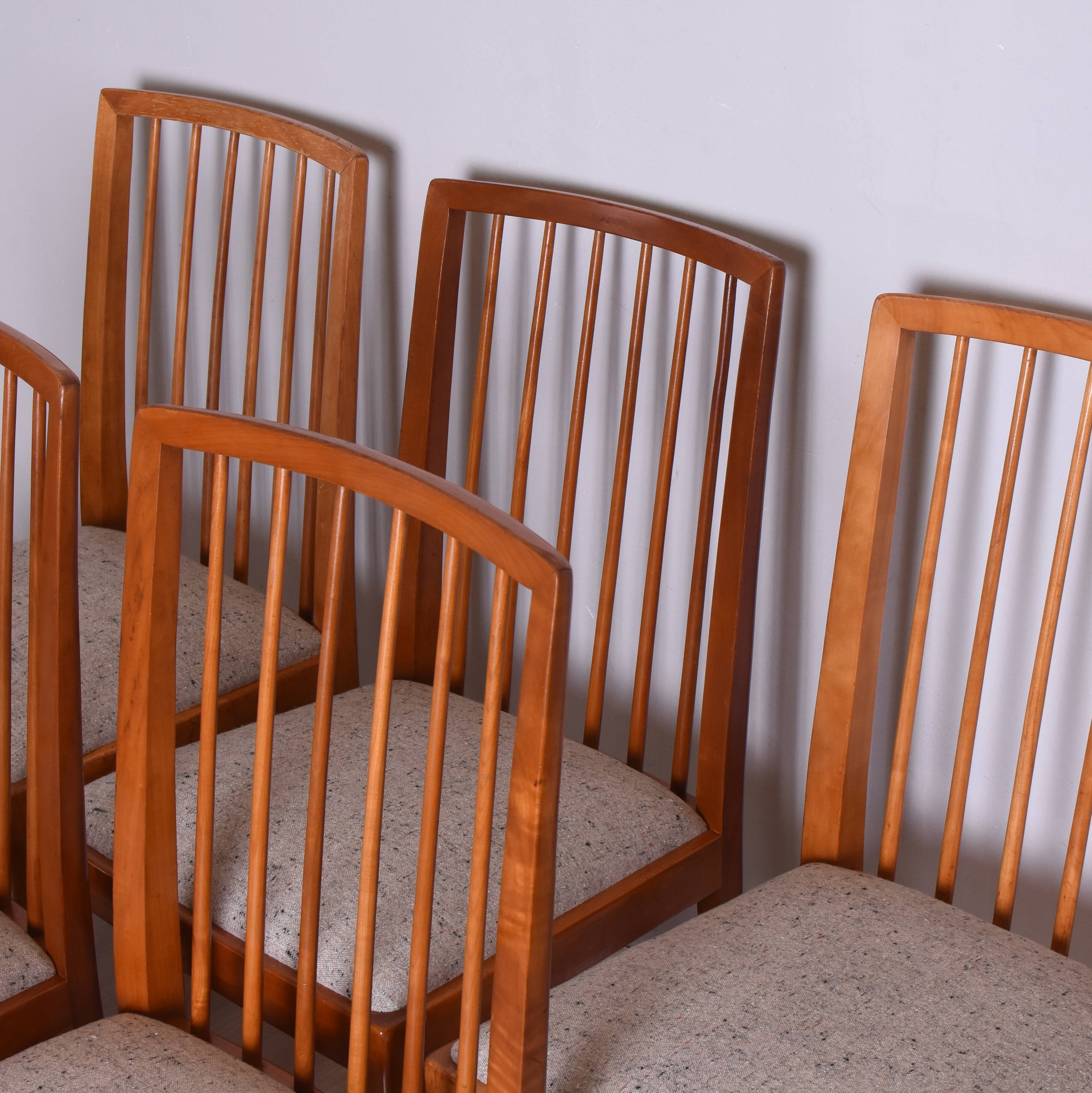 Set of six chairs, germany, 1960s